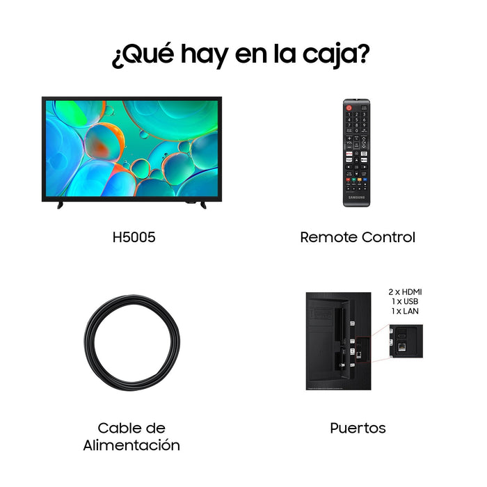EAN 8806099054700 - Samsung TELEVISOR H5005 TU32H5005FK 32/ HD/ SMART TV/ WIFI imagen 9