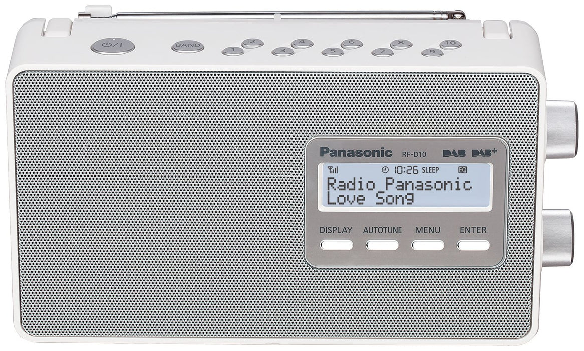 EAN 5025232760053 - Panasonic RF-D10 Personal Digital Blanco imagen 1