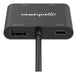EAN 766623154321 - Manhattan 154321 adaptador de cable de vídeo 0,15 m USB Tipo C 2 x HDMI Negro imagen 8