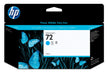 EAN 0808736779784 - HP 72 130-ml Cyan DesignJet Ink Cartridge cartucho de tinta 1 pieza(s) Original Alto rendimiento (XL) imagen 1