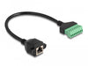 EAN 4043619660544 - DeLOCK 66054 cable de red Negro, Verde 0,3 m Cat6 U/UTP (UTP) imagen 1