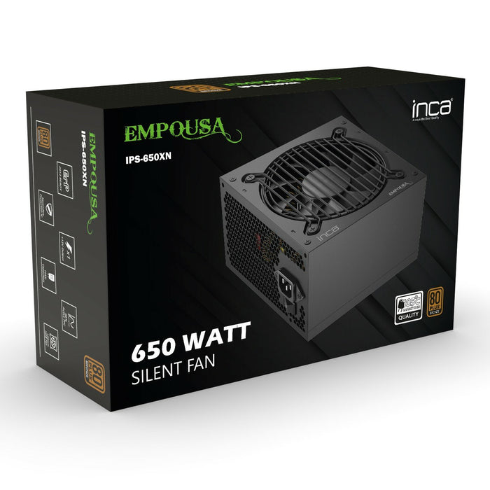 EAN 8681949014666 - Inca IPS-650XN unidad de fuente de alimentación 650 W ATX Negro imagen 6