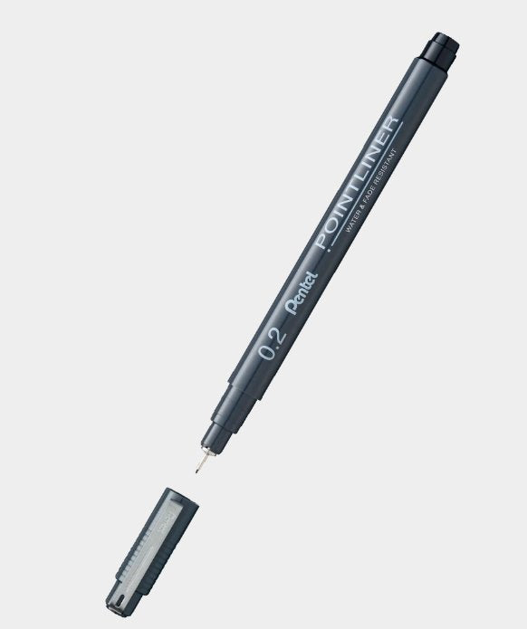 EAN 884851060136 - Pentel S20P-03A bolígrafo Negro Fino 1 pieza(s) imagen 1