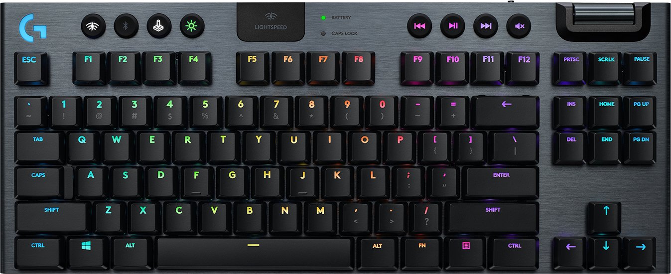 EAN 5099206088849 - Logitech G 920-009513 teclado Juego RF Wireless + Bluetooth QWERTZ Alemán Carbono imagen 9