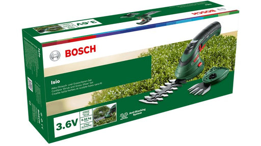EAN 3165140630696 - Bosch Isio tijera de césped inalámbrica 8 cm 3,6 V Ión de litio Negro, Verde imagen 2