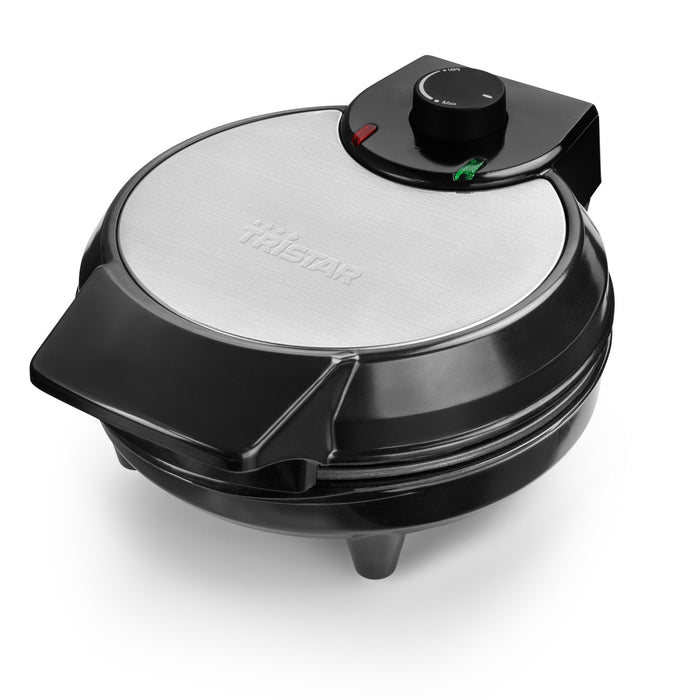 EAN 8713016080776 - Tristar WF-1160 gofrera 5 barquillo(s) 700 W Negro, Acero inoxidable imagen 3