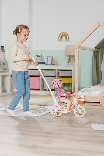 EAN 4001167840160 - BABY born @ Bike with Lucky Juego de bicicleta para muñecas imagen 13