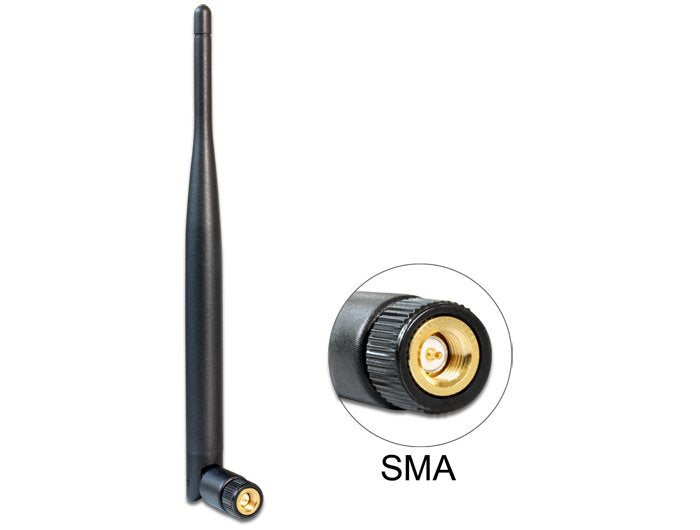 EAN 4043619894383 - DeLOCK 89438 antena para red Antena omnidireccional SMA 5 dBi imagen 1