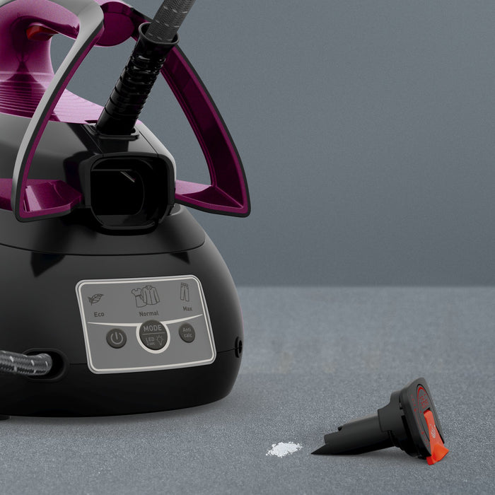 EAN 3121040086421 - Tefal Express Vision SV8152 2800 W 1,8 L Durilium AirGlide Autoclean soleplate Púrpura, Negro imagen 16