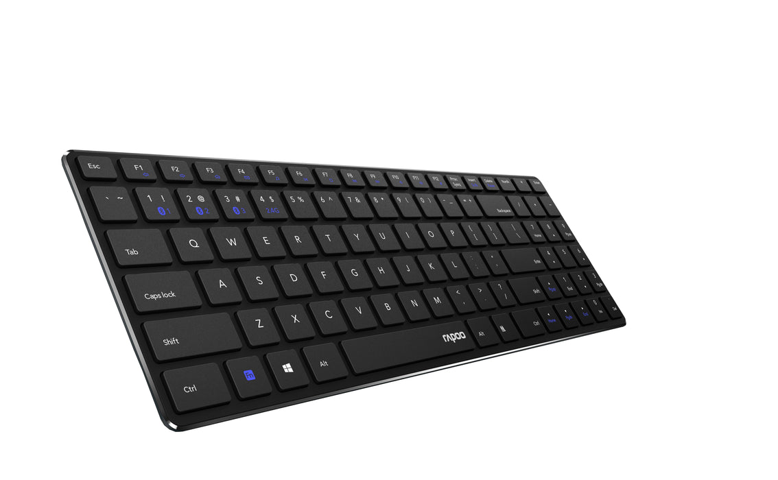EAN 6940056194183 - Rapoo E9100M teclado Universal RF Wireless + Bluetooth QWERTY Portugués Negro imagen 3