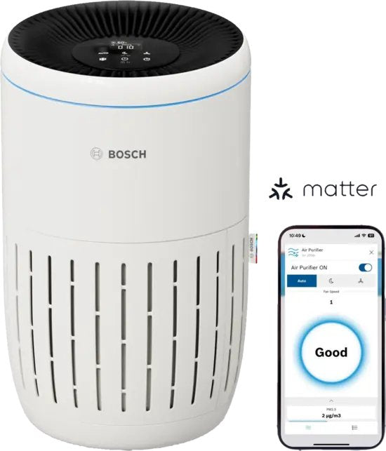 EAN 4062321912734 - Bosch Air 2000i 37,5 m² 49 dB 20 W Blanco imagen 1