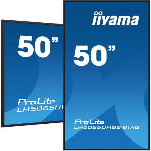 EAN 4948570123568 - iiyama LH5065UHSB-B1AG pantalla de señalización Pantalla plana para señalización digital 125,7 cm (49.5") imagen 1