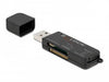 EAN 4043619917570 - DeLOCK 91757 lector de tarjeta USB 3.2 Gen 1 (3.1 Gen 1) Type-A Negro imagen 1