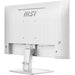 EAN 4711377346290 - MSI Pro MP243W E14 pantalla para PC 60,5 cm (23.8") 1920 x 1080 Pixeles Full HD LCD Blanco imagen 12