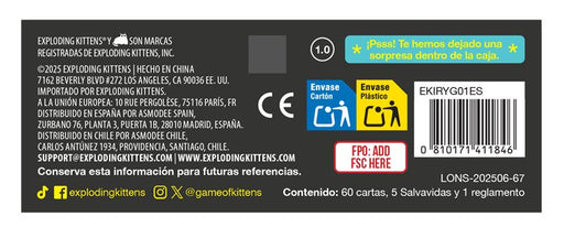 EAN 810171411846 - Asmodee ¡Tu cabra rema! ¡Tu cabra rema! 10 min Juego de mesa Estrategia imagen 2