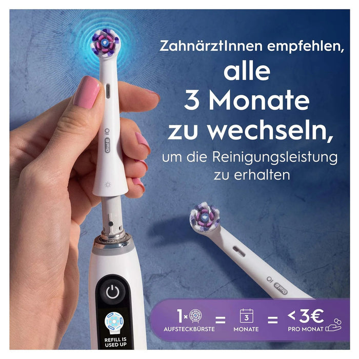 EAN 8700216373210 - Oral-B 373210 cepillo de cabello 2 pieza(s) Blanco imagen 4