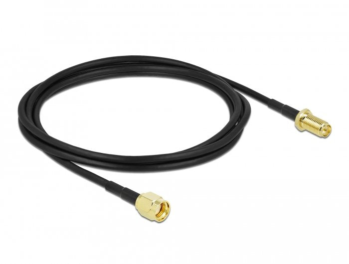 EAN 4043619904457 - DeLOCK 90445 cable coaxial LMR100 Negro imagen 1