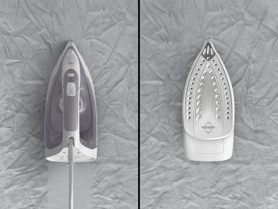 EAN 3121040092781 - Tefal Virtuo 30 FV2C43E0 plancha Plancha vapor-seco Suela de cerámica 2000 W Gris, Blanco imagen 4