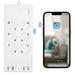 EAN 4052792066784 - LogiLink SH0105 regleta inteligente 6 salidas AC Tipo F 1,8 m 4 2400 W Blanco imagen 6