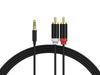 EAN 4250696644736 - shiverpeaks FL31-34155 cable de audio 1,5 m 3,5mm 2 x RCA Negro imagen 2