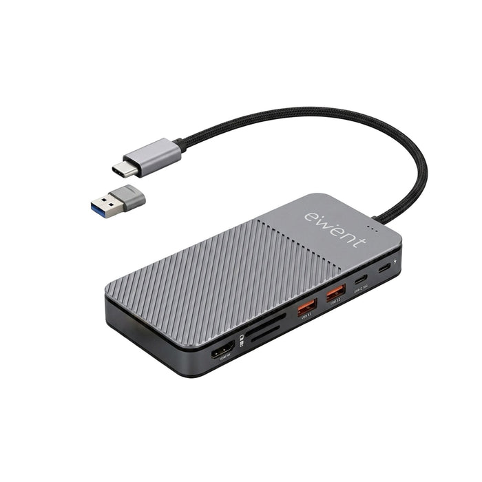 EAN 8052101435993 - Ewent EW1156 base para portátil y replicador de puertos Alámbrico USB 3.2 Gen 1 (3.1 Gen 1) Type-C Alumin imagen 1