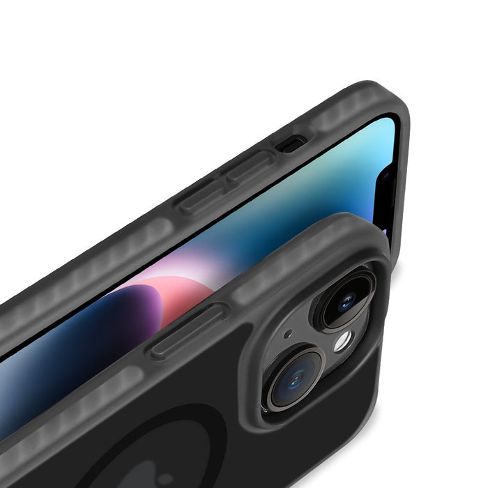 EAN 4250686412680 - nevox StyleShell INVISIO funda para teléfono móvil 17 cm (6.7") Negro imagen 3