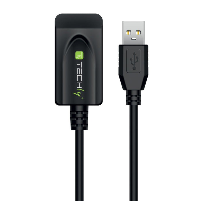 EAN 8059018362220 - Techly IUSB-REP220TY3 cable USB USB 2.0 20 m USB A 0,48 Gbit/s Negro imagen 4