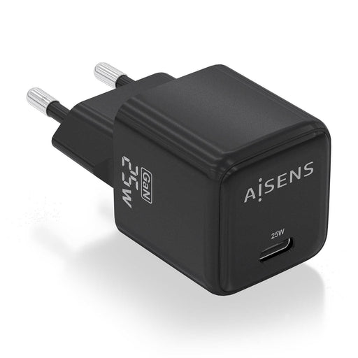 EAN 8436574709490 - AISENS ASCH-25W1P013-BK cargador de dispositivo móvil Universal Corriente alterna Carga rápida Interior imagen 1