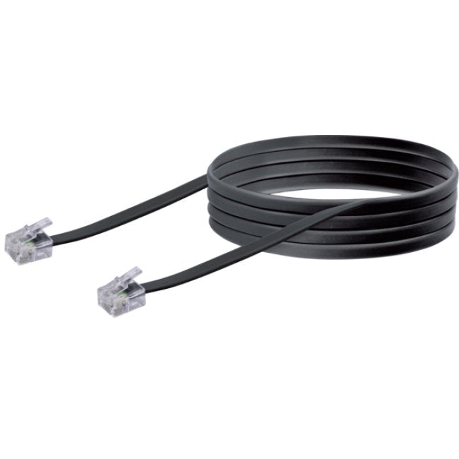 EAN 4004005502893 - Schwaiger 6.0m RJ-11 - RJ-11 6 m Negro imagen 3
