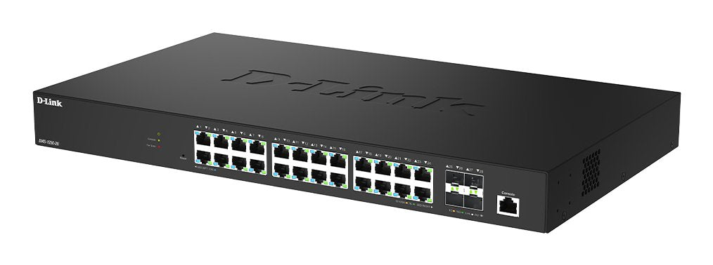 EAN 0790069476662 - D-Link DMS-1250-28/E switch Gestionado L2 2.5G Ethernet (100/1000/2500) Negro imagen 3