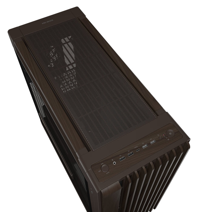 EAN 4711636014328 - ASUS ProArt PA602 Wood Edition Retro Brown - Tempered Glass Panel Midi Tower Marrón imagen 6