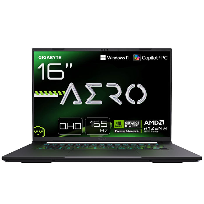 EAN 4719331764111 - GIGABYTE AERO X16 1VH93FRC64AH Copilot+ PC AMD Ryzen AI 7 350 Portátil 40,6 cm (16") WQXGA 32 GB DDR5-SDR imagen 1
