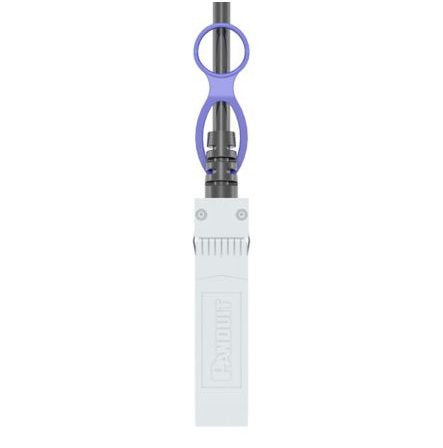 EAN 0613056775824 - Panduit PSF1PZA2MBL Cable de fibra óptica e InfiniBand 2 m SFP+ Negro imagen 2
