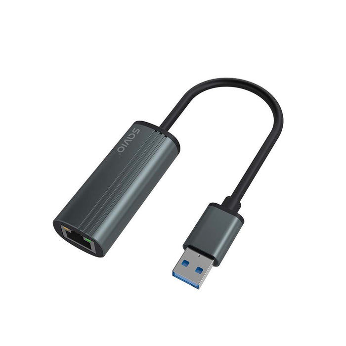 EAN 5901986047742 - Savio AK-55 Adapter USB-A 3.1 GEN 1 do RJ-45 Gigabit Ethernet USB 3.2 Gen 1 (3.1 Gen 1) Type-A 1000 Mbit/ imagen 2