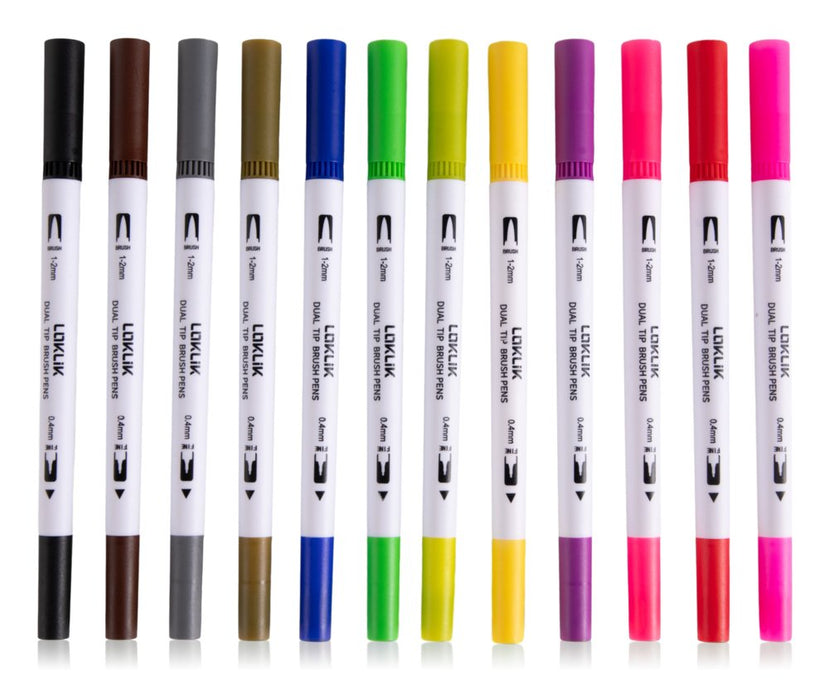 EAN 6976230000018 - LOKLiK SG-KZJPJ-0001-US-L-B2B marcador 1 pieza(s) Punta de pincel Colores surtidos imagen 1