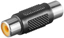 EAN 4040849116087 - Goobay 11608 cambiador de género para cable RCA Negro imagen 1