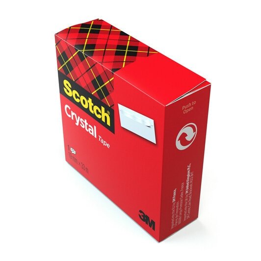 EAN 3134375261920 - Scotch 7100027387 cinta adhesiva 33 m Transparente 1 pieza(s) imagen 3