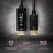 EAN 8595247906083 - Axagon RVD-HI14C2 adaptador de cable de vídeo 1,8 m HDMI tipo A (Estándar) DisplayPort Negro imagen 5