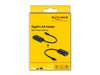 EAN 4043619610266 - DeLOCK 61026 cambiador de género para cable USB C RJ45 Negro imagen 3
