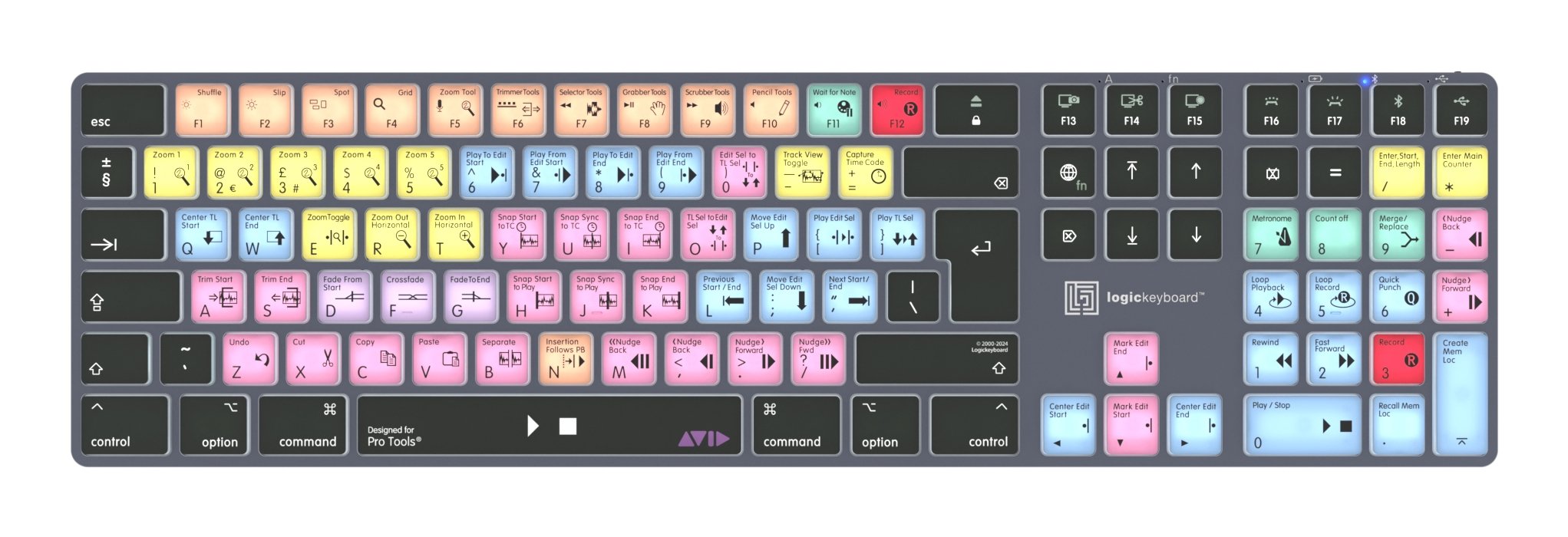 EAN 5707795022099 - Logickeyboard LKB-PT-TM teclado Oficina Bluetooth QWERTZ Alemán Gris, Titanio imagen 1