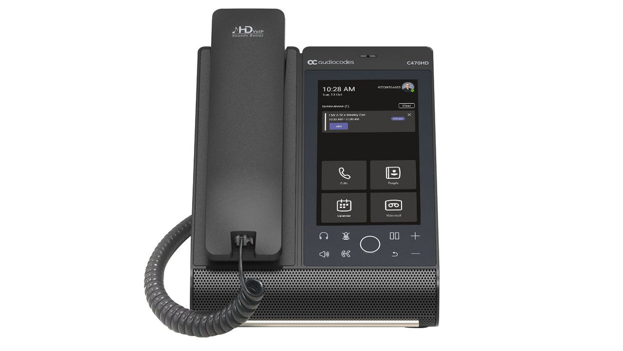 EAN 7290013346513 - AudioCodes C470HD teléfono IP Negro TFT Wifi imagen 7