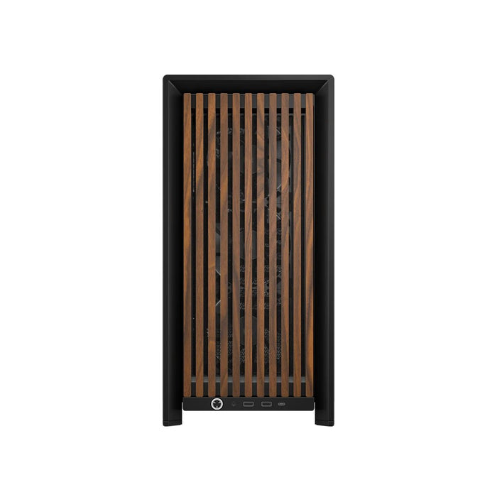 EAN 840440417880 - Corsair FRAME 4000D WOOD RS Midi Tower Negro, Madera imagen 2