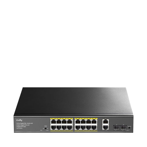 EAN 6971690793326 - Cudy GS1018PS2 switch No administrado Gigabit Ethernet (10/100/1000) Energía sobre Ethernet (PoE) Negro imagen 1