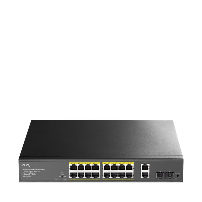 EAN 6971690793326 - Cudy GS1018PS2 switch No administrado Gigabit Ethernet (10/100/1000) Energía sobre Ethernet (PoE) Negro imagen 1