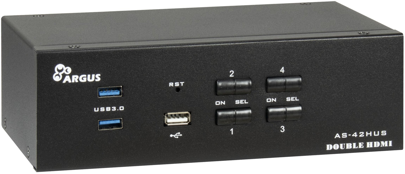 EAN 4260455649605 - Inter-Tech AS-42HUS interruptor KVM Negro imagen 1