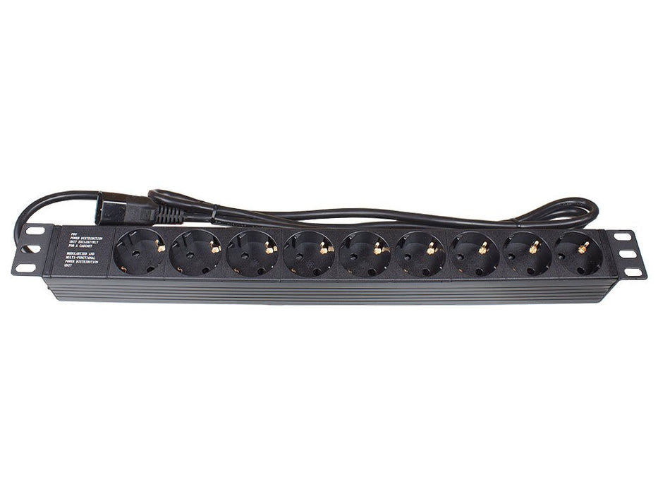 EAN 4014619717033 - Alcasa GC-N0107 base múltiple 1,8 m 9 salidas AC Interior Negro imagen 1