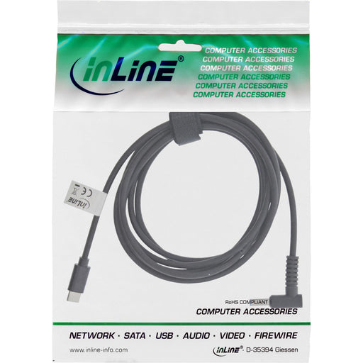 EAN 4043718028337 - InLine 26674 cable de transmisión Negro 2 m USB C EIAJ-02 (4.0 mm, 1.7 mm) imagen 2