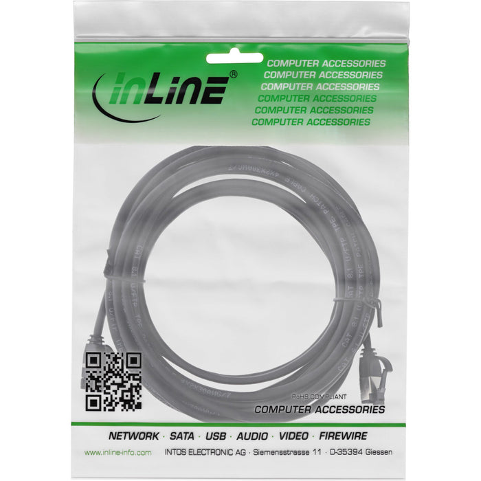 EAN 4043718312450 - InLine 75300S cable de red Negro 10 m Cat8.1 U/FTP (STP) Alrededor imagen 3