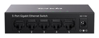 EAN 6932849436853 - Tenda TEG1005M switch No administrado L2 Gigabit Ethernet (10/100/1000) Negro imagen 3