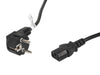 EAN 5901969409772 - Lanberg CA-C13C-11CC-0100-BK cable de transmisión Negro 10 m C13 acoplador CEE7/7 imagen 2